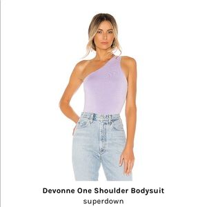 Revolve Devonne One shoulder body suit